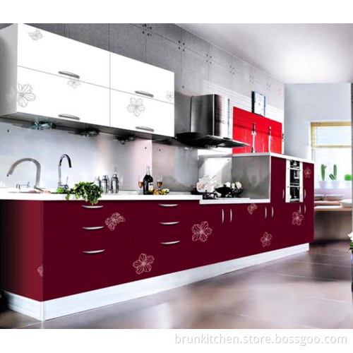 Acrylic Kitchen Furniture Cabinet